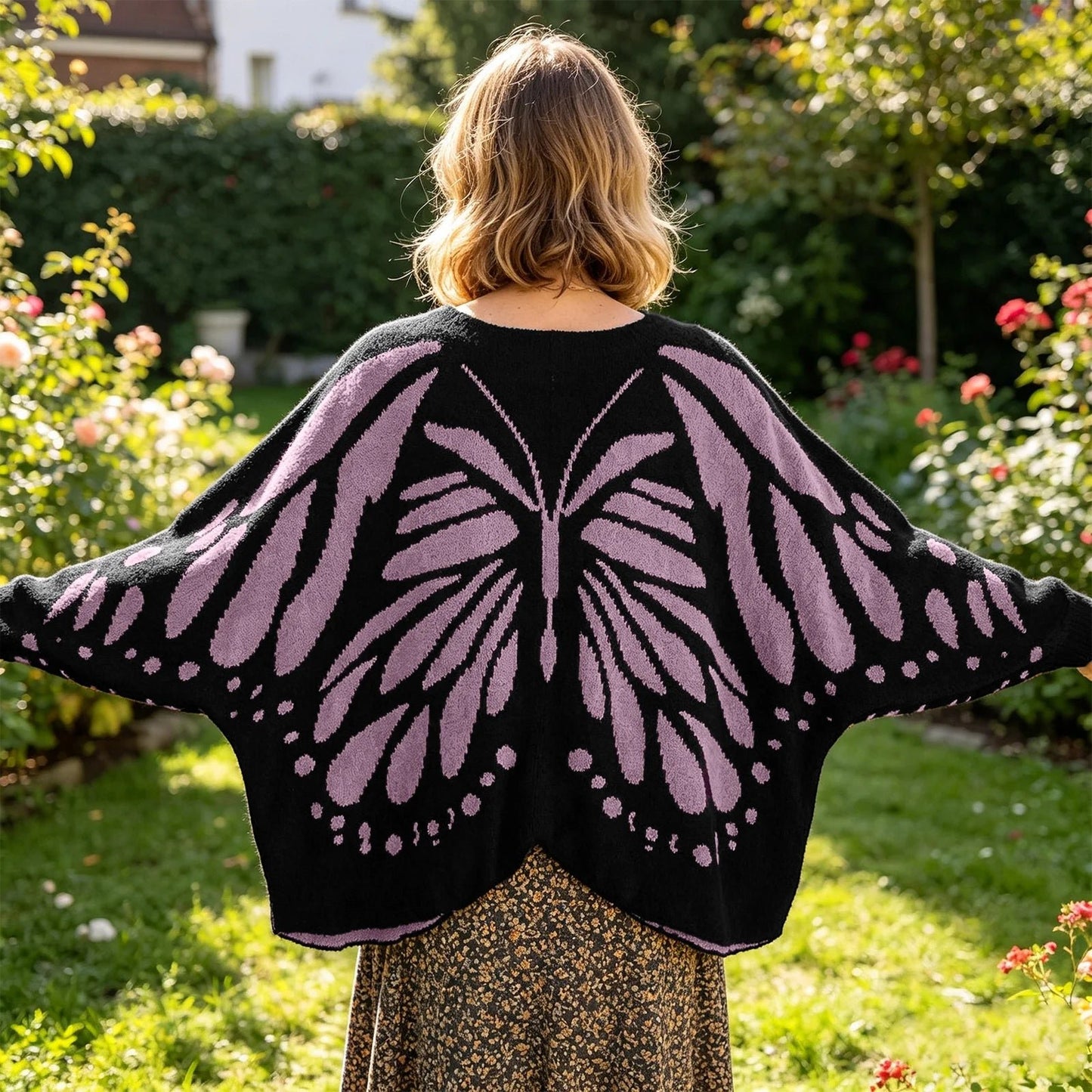 💝Mother's Day Coming Soon: 49% OFF💥-🦋Hand-Crocheted Butterfly Cardigans