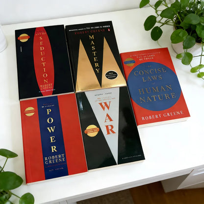 🔥HOT SALE 49% OFF 🔥 Robert Greene The Concise 5 Books Complete Collection