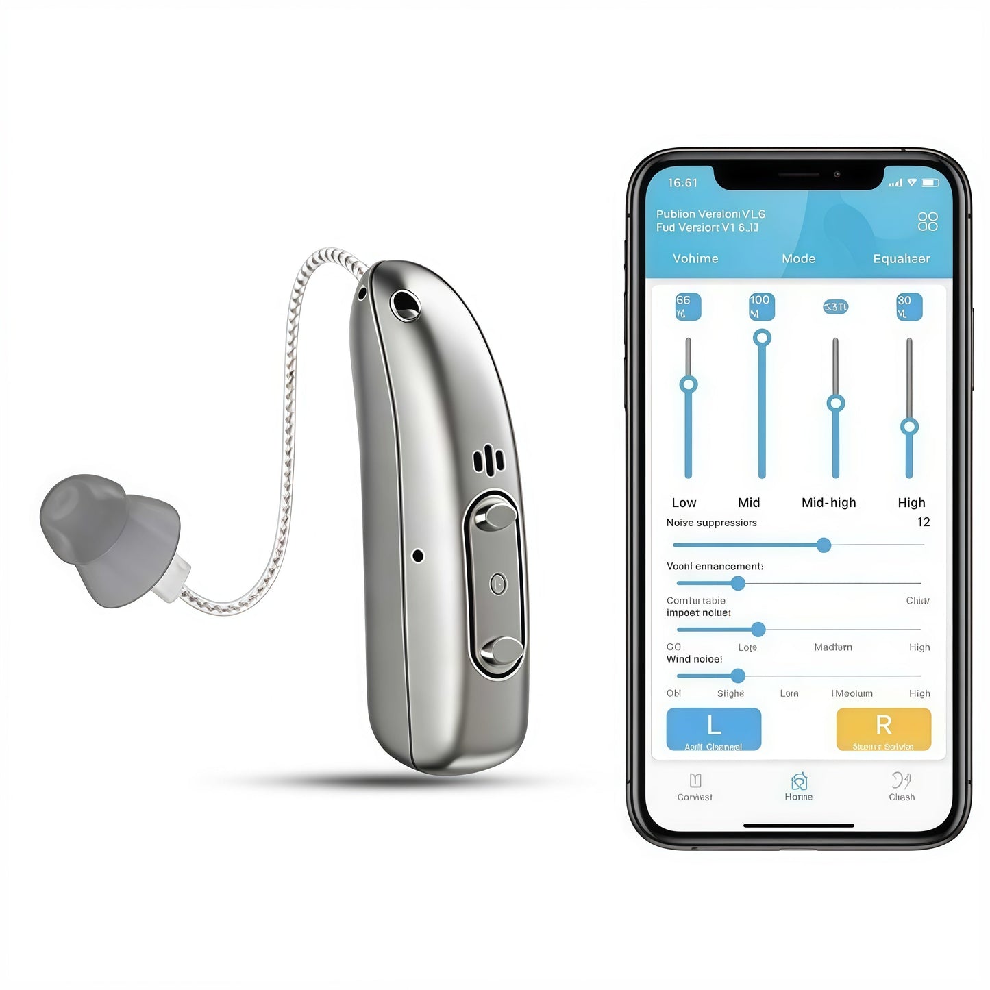 AltaMoro™ Smart, Self-Fitting Bluetooth Hearing Aids (App Controlled)