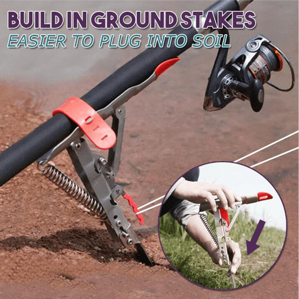 🌷HOT SALE 49% OFF 🐠 Automatic Fishing Rod Holder