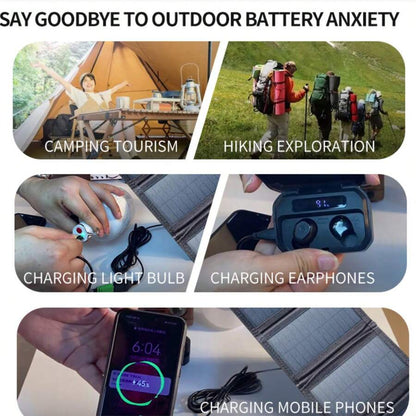 🔥HOT SALE 49% OFF🔥 Solar Power Bank – Portable Charger, Ideal for Camping Trips