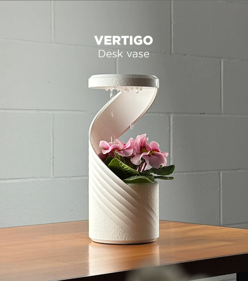 🔥Hot sale 49% off 🔥 Creative Self-Watering Desktop Vase | VERTIGO Swirl Design