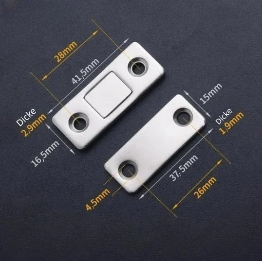 InvisiLock™ | Ultra-thin invisible cabinet door magnets (set of 4)