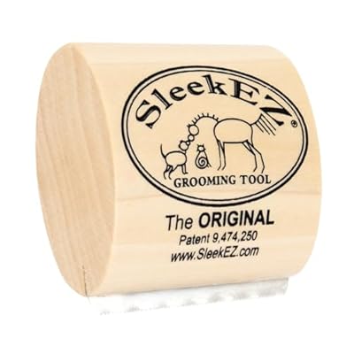 Original Deshedding Grooming Tool for Dogs, Cats & Horses  - Painlessly Remove 95% of Loose, USA Made