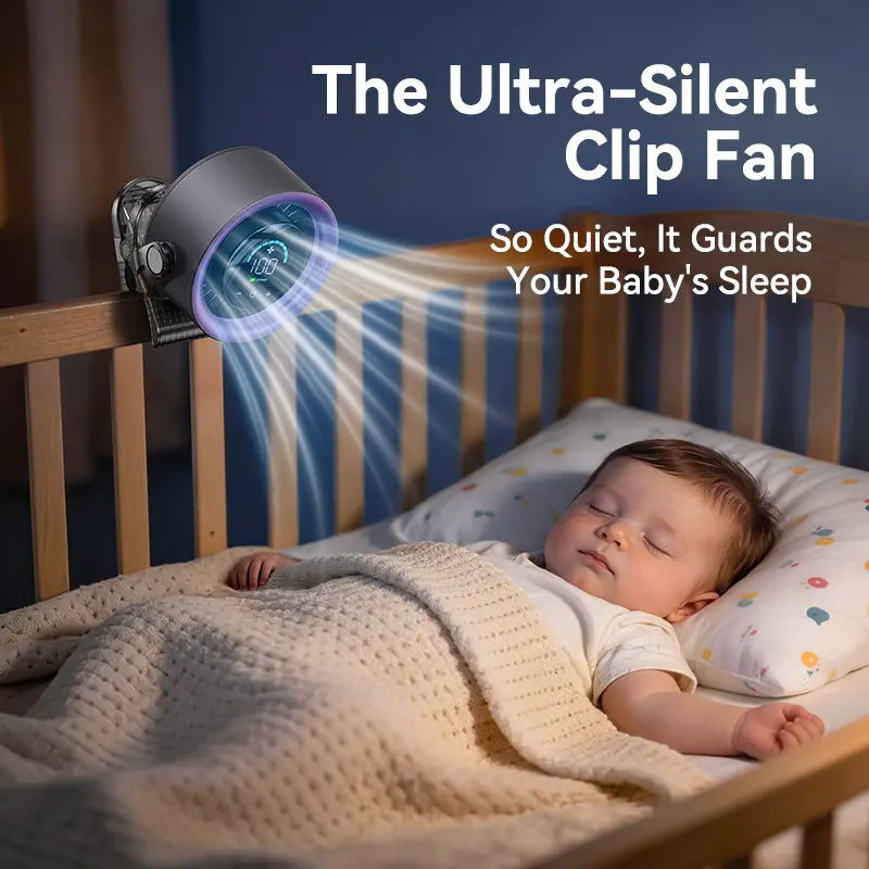 🔥HOT SALE 49% OFF 🔥Smart Portable Fan | Rechargeable Ice Cooling Technology