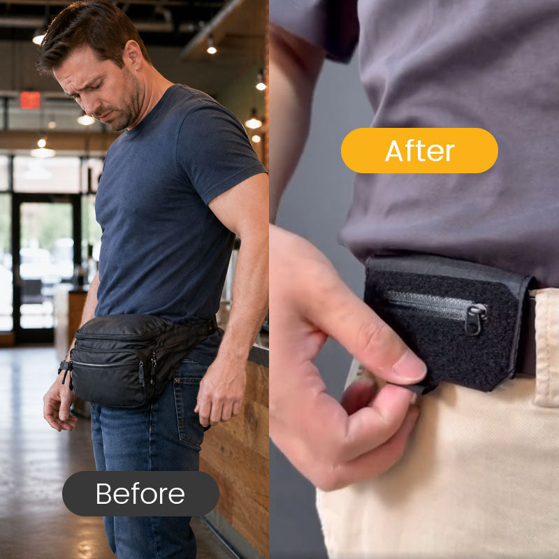 🔥HOT SALE 49% OFF🔥Slim Belt Wallet — Zero Bulk For Your Everyday Carry