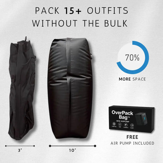 Vacuum Bag Travel Kit- Pack More, Pay Less