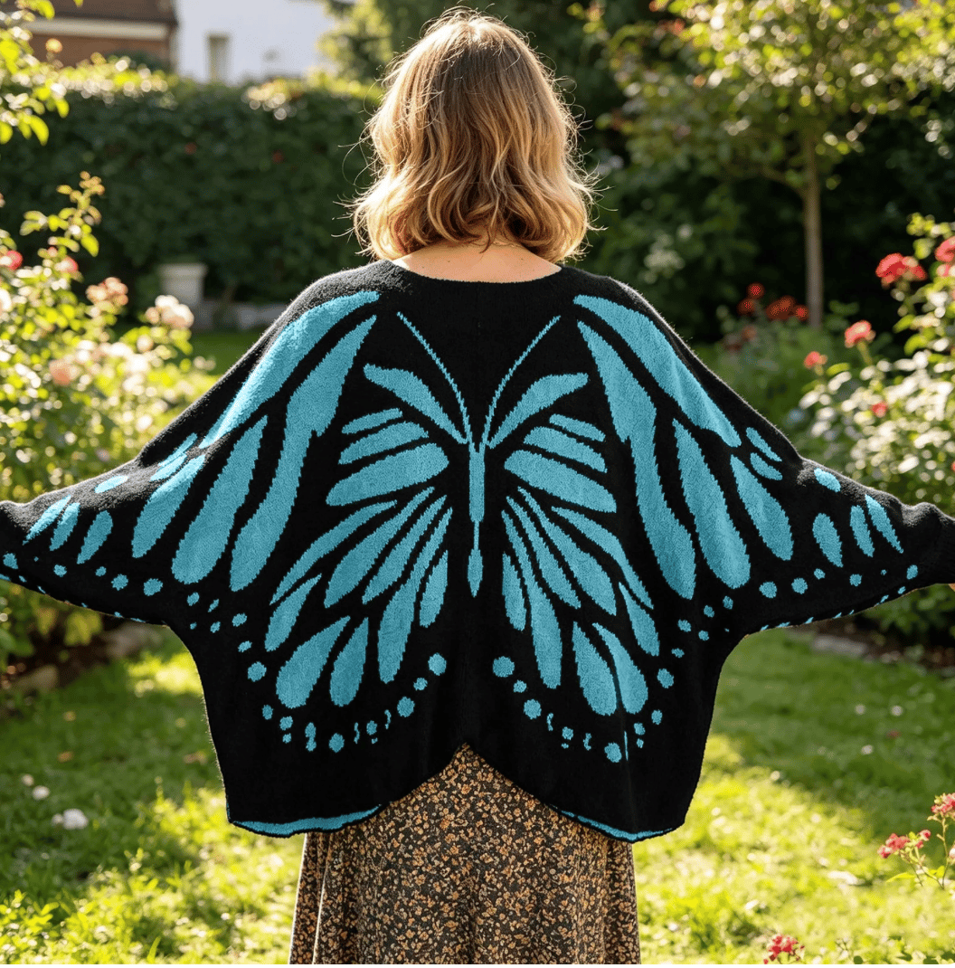 💝Mother's Day Coming Soon: 49% OFF💥-🦋Hand-Crocheted Butterfly Cardigans
