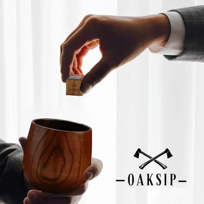 🔥2025 Hot Sale🔥-Original Wooden Bourbon Drinking Glass