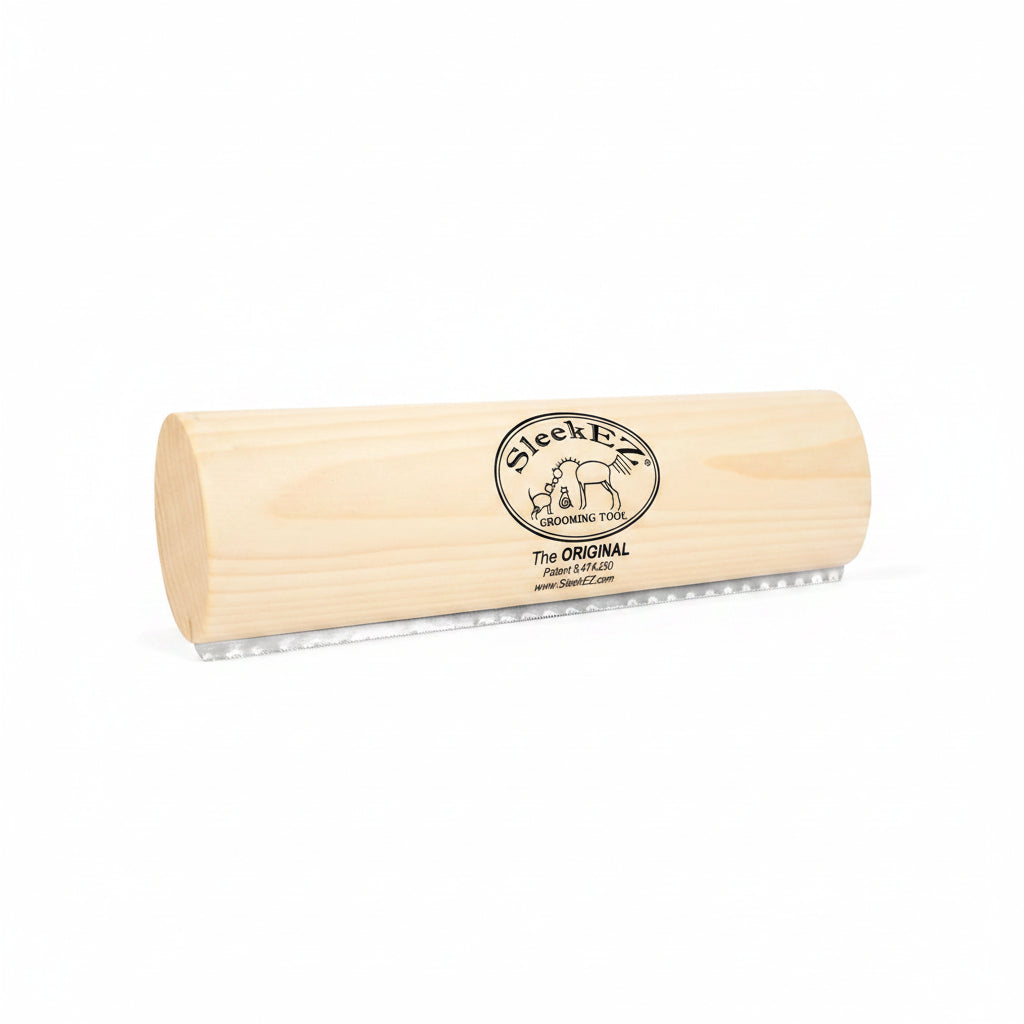 Original Deshedding Grooming Tool for Dogs, Cats & Horses  - Painlessly Remove 95% of Loose, USA Made