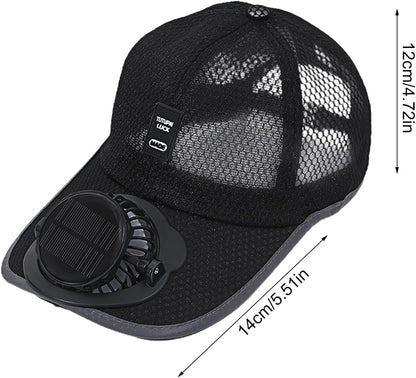 🔥HOT SALE 49% OFF 🔥 Breathable Solar USB Fan Hat