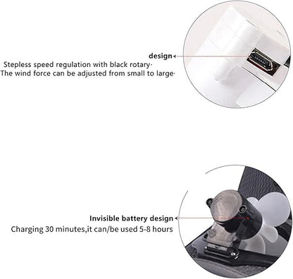 🔥HOT SALE 49% OFF 🔥 Breathable Solar USB Fan Hat