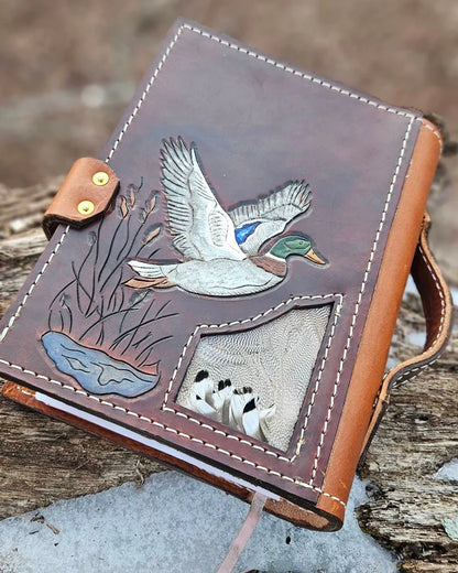 🔥Last Day 49% OFF - ✝️📚Handcrafted Leather Bible & Book Covers