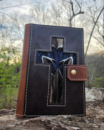 🔥Last Day 49% OFF - ✝️📚Handcrafted Leather Bible & Book Covers