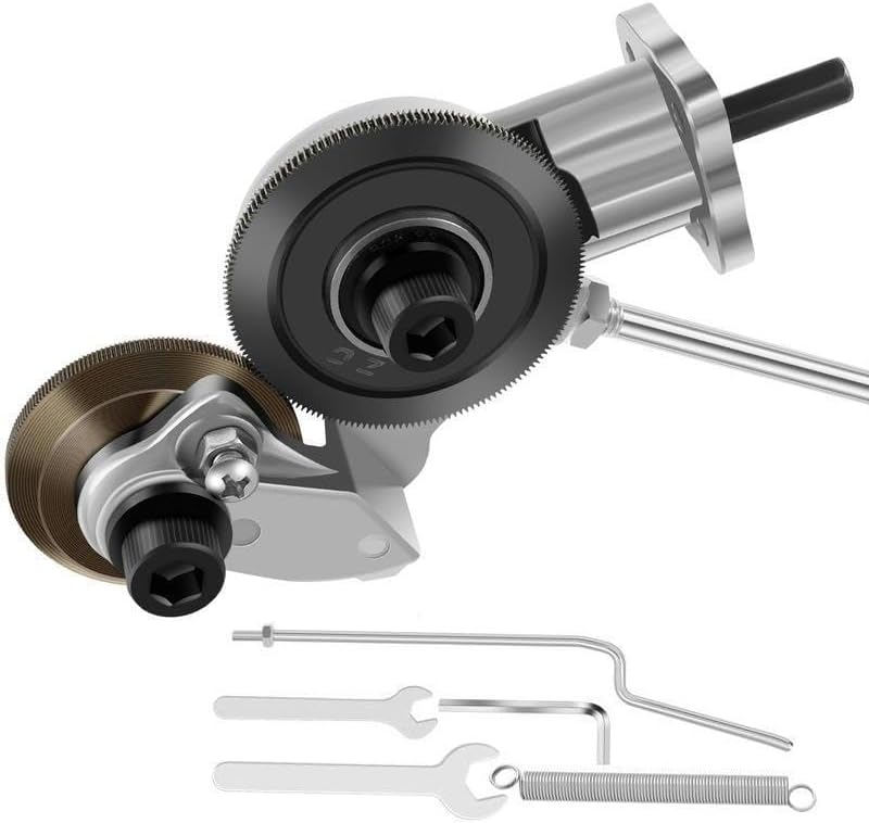 ⚙️Electric Drill Metal Cutter Attachment – Metal Gear, Precise, Lightweight, Safe
