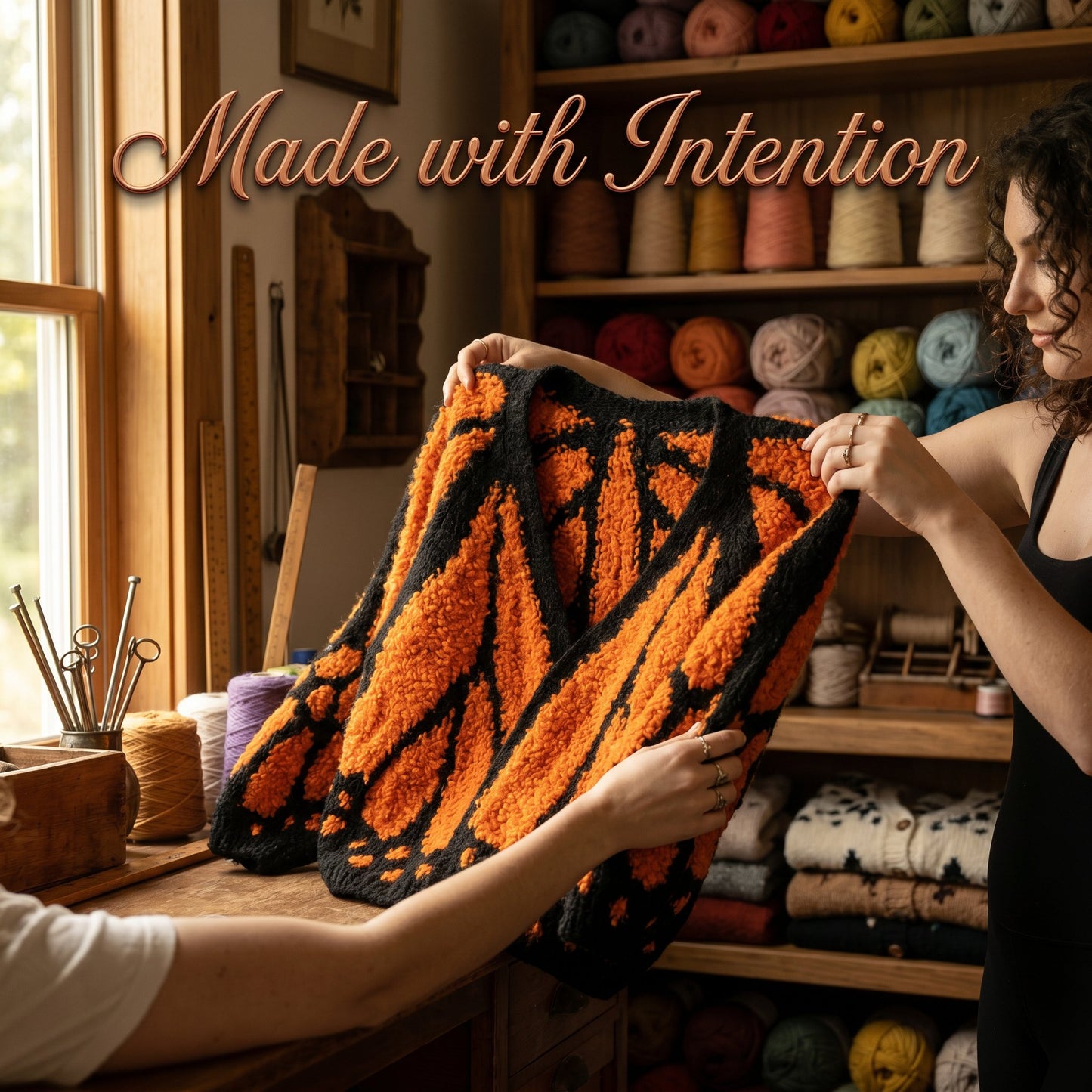 💝Mother's Day Coming Soon: 49% OFF💥-🦋Hand-Crocheted Butterfly Cardigans