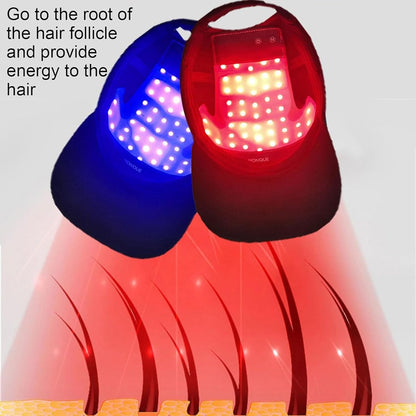 🔥HOT SALE 49% OFF🔥Red light hair growth cap, 70 LED bulbs, scalp health light therapy cap