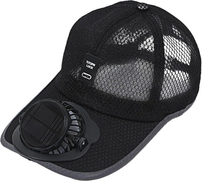🔥HOT SALE 49% OFF 🔥 Breathable Solar USB Fan Hat