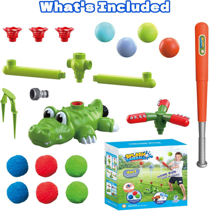 🔥HOT SALE 49% OFF🔥4-in-1 children’s water play set, ideal for boys and girls aged 3–8 to play outdoors in the garden
