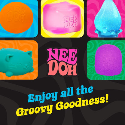 🔥HOT SALE 49% OFF 🔥 Schylling NeeDoh Nice Ice Baby 4 Pack - Sensory Squeeze Toy - 1.5" in Diameter