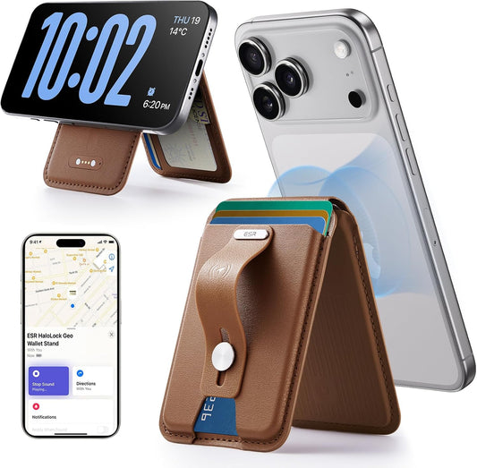 🔥HOT SALE 49% OFF🔥Magsafe RFID Blocking Magnetic Wallet with Adjustable Stand