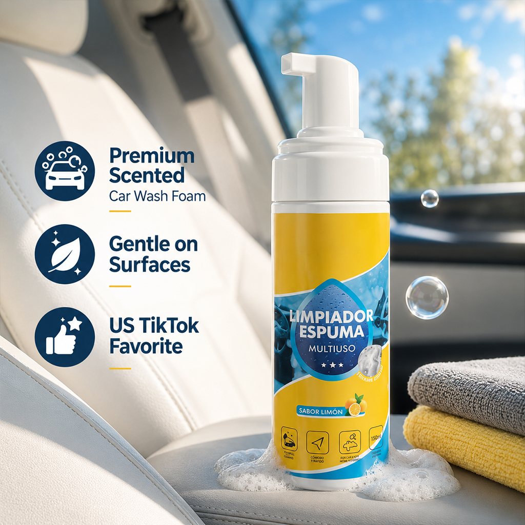🔥HOT SALE 49% 🔥 Heavy Duty 4 in 1 Multi Enzyme Foam Cleaner Spray