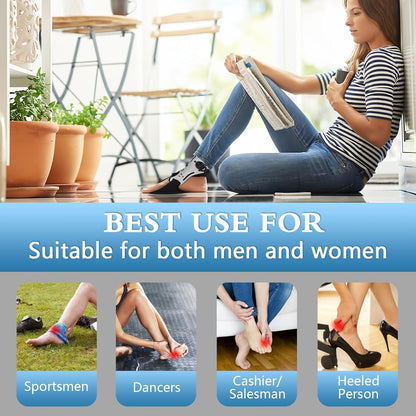 🔥HOT SALE 49% OFF 🔥 Drop Foot Brace Orthosis Foot Up Ankle Foot Orthosis Support with Inflatable Airbag for Sprains, Tendonitis, Sprained Ankle, Foot Training Equipment