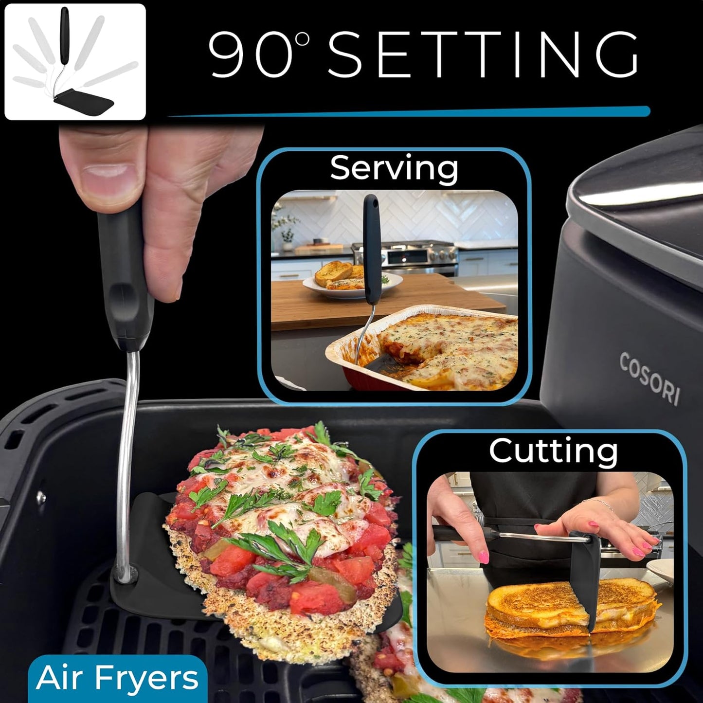 Adjustable Angle Spatula - New PPSU material