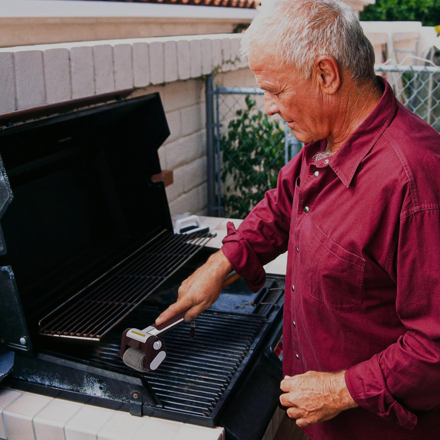 Electric Grill Cleaner Bristle Free – Cordless