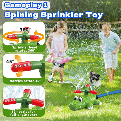 🔥HOT SALE 49% OFF🔥4-in-1 children’s water play set, ideal for boys and girls aged 3–8 to play outdoors in the garden