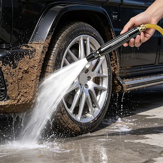 🔥HOT SALE 49% off🔥High-pressure car wash gun – with pressure-boosting nozzle and hose