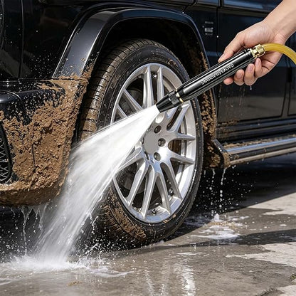 🔥HOT SALE 49% off🔥High-pressure car wash gun – with pressure-boosting nozzle and hose