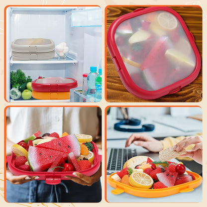 🌸Spring Sale 50% OFF☘️Reusable Dual-Silicone Food Storage Containers
