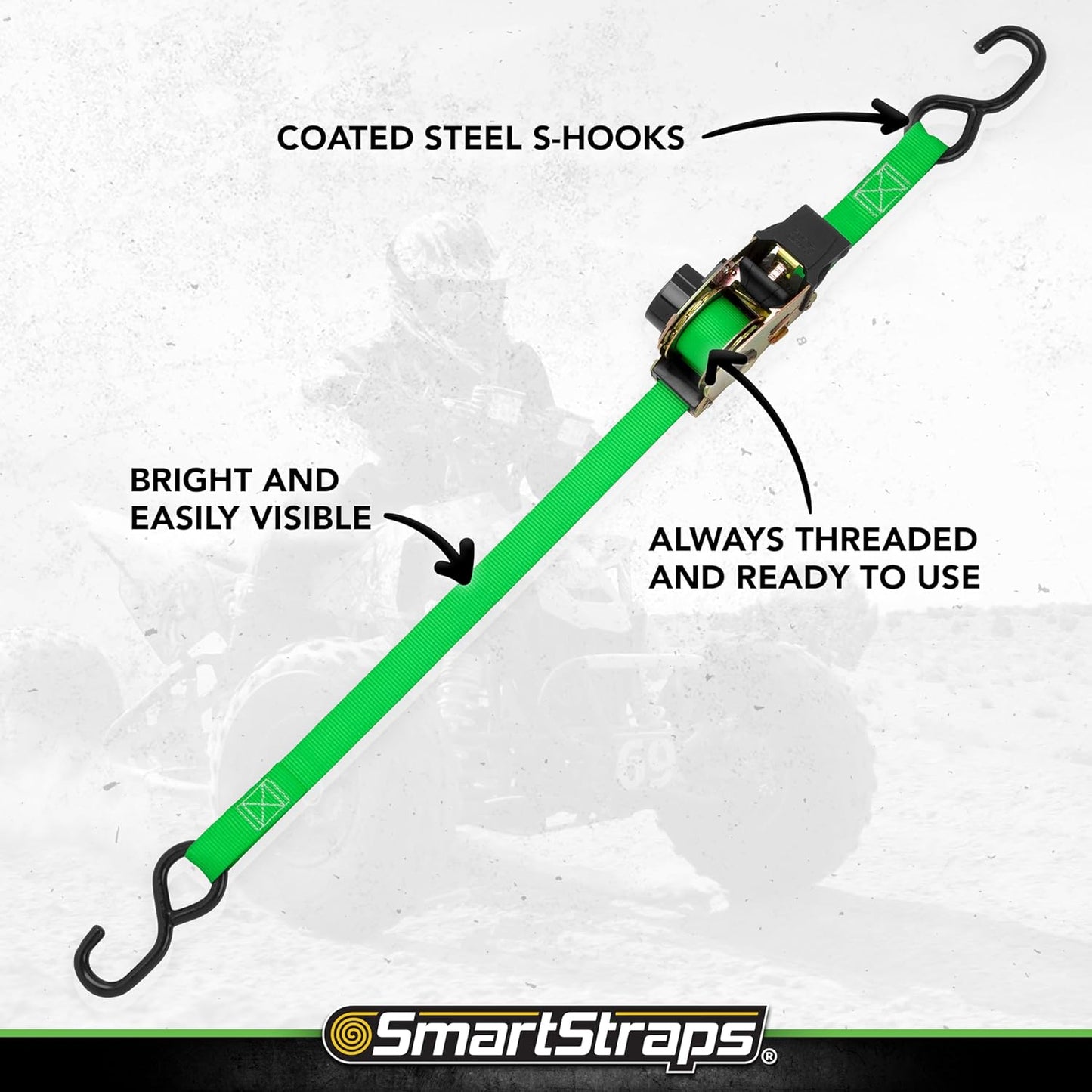 🎁 Limited Time – Upgraded 2025 Retractable Ratchet Strap (Perfect Gift for Men💙)