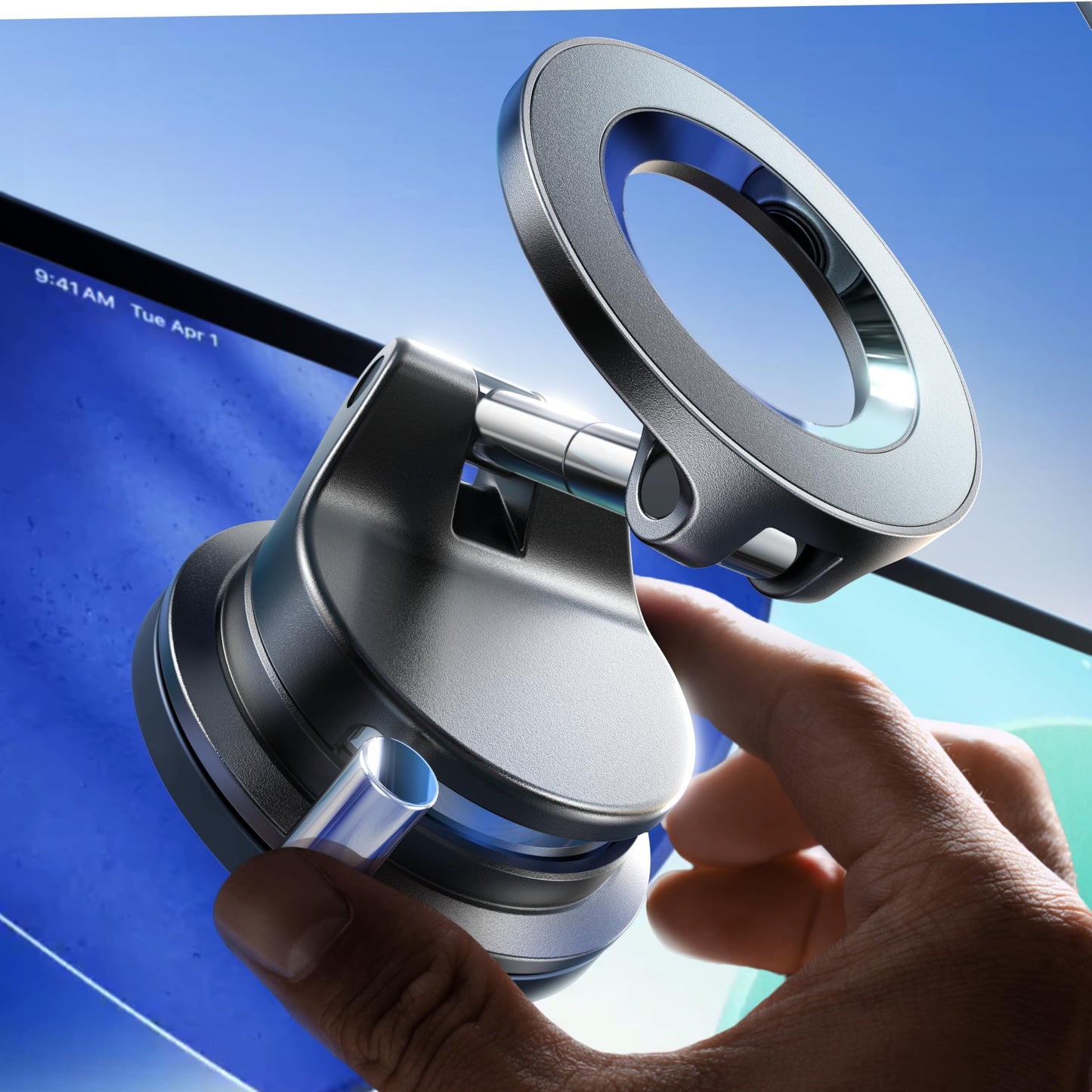 🔥Get yours 50% off today!🔥-📱 LISEN Vacuum MagSafe Car Mount