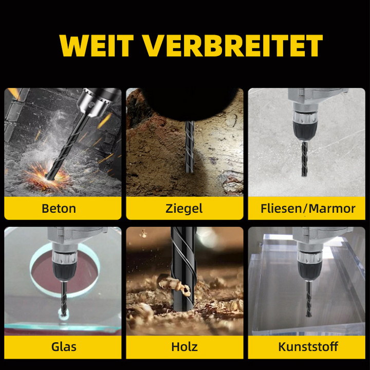 MaxBore™ - Tungsten Carbide Drill Bit Set