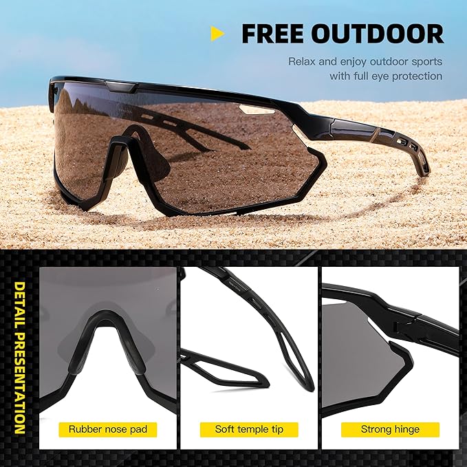 🔥HOT SALE 49% off 🔥Baseball Sunglasses for Men Women – Designed for Outdoor Sports