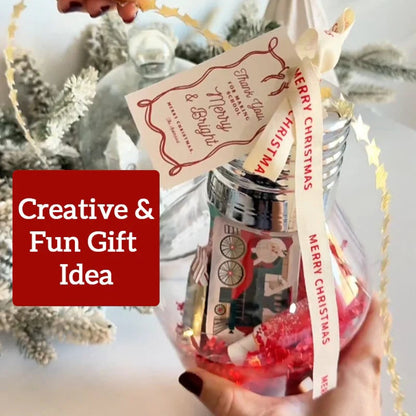 💡Christmas Hot Sale✨Christmas Light Bulb Gift Jar