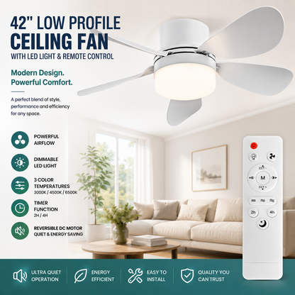 🔥HOT SALE 49% OFF AND FREESHIPPING 🔥2-in-1 Socket Fan Light with Remote Control
