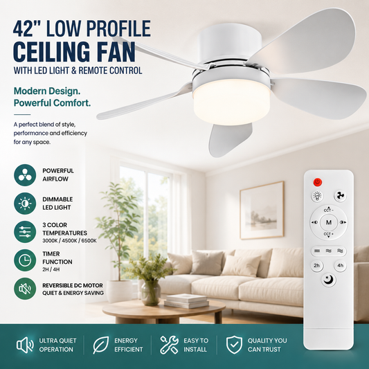 🔥HOT SALE 49% OFF AND FREESHIPPING 🔥2-in-1 Socket Fan Light with Remote Control