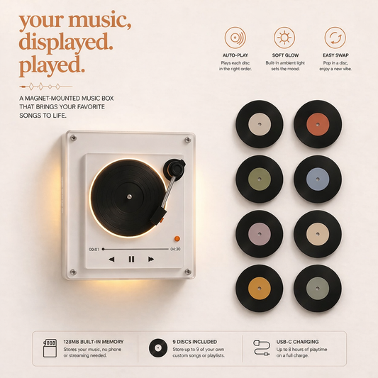 🔥HOT SALE 49% OFF🔥The Eras Music Box--Magnetic music fridge magnet