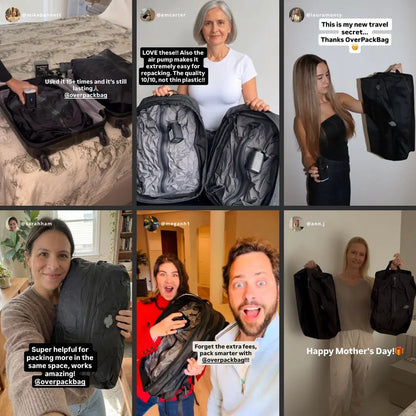 Vacuum Bag Travel Kit- Pack More, Pay Less