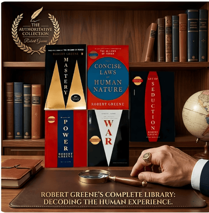 🔥HOT SALE 49% OFF 🔥 Robert Greene The Concise 5 Books Complete Collection