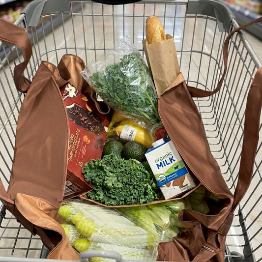 Foldable High-Capacity Market Tote