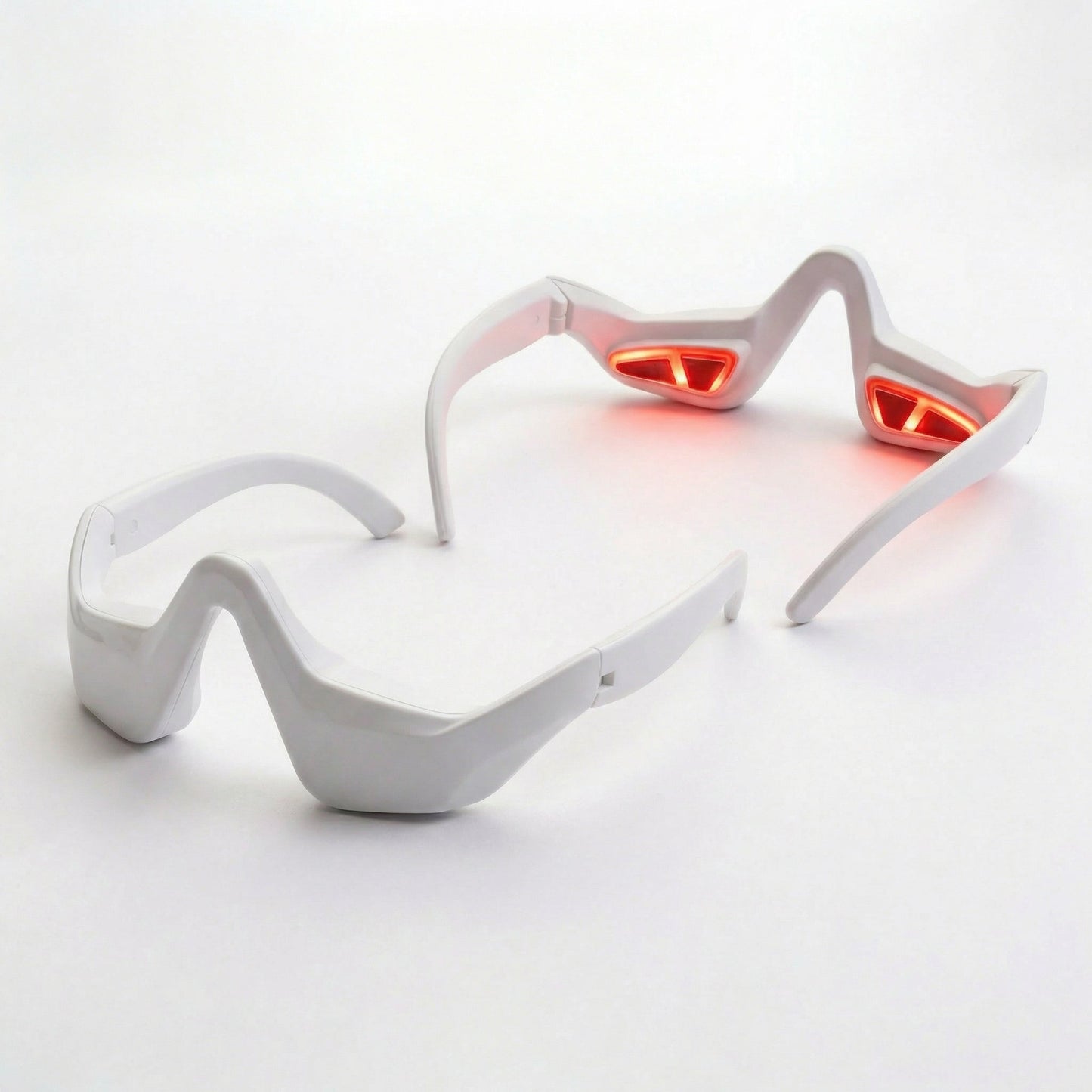 3-in-1 Red Light Eye Massager to Erase Dark Circles, Smooth Wrinkles & Awaken Tired Eyes
