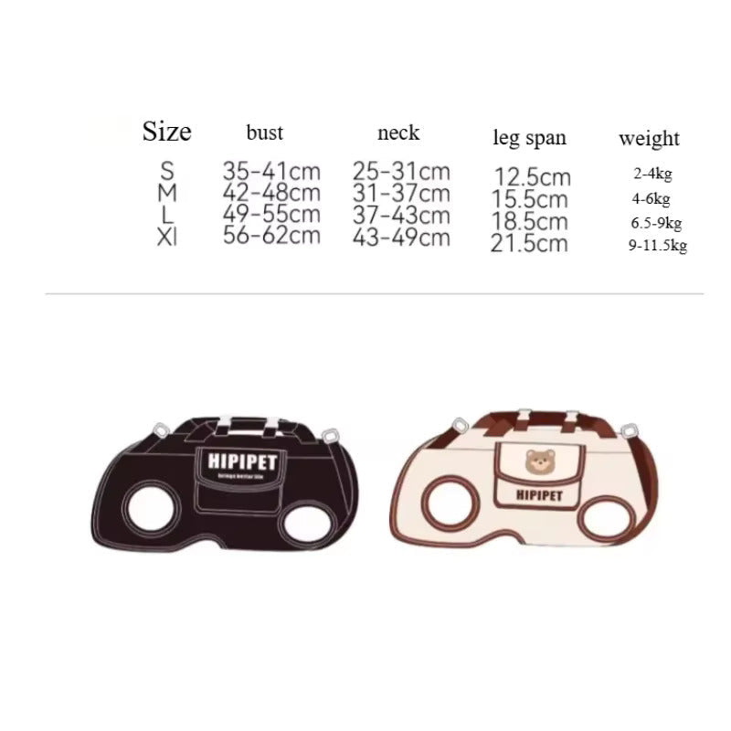 🔥HOT SALE 49% OFF🔥 Small Dog Whole Body Lift Harness Pet Backpack