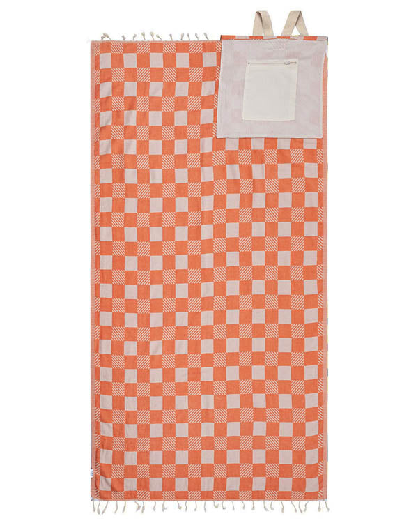 🔥HOT SALE 49% OFF 🔥2-in-1 beach towel bag – converts into a rucksack, with an internal zipped pocket