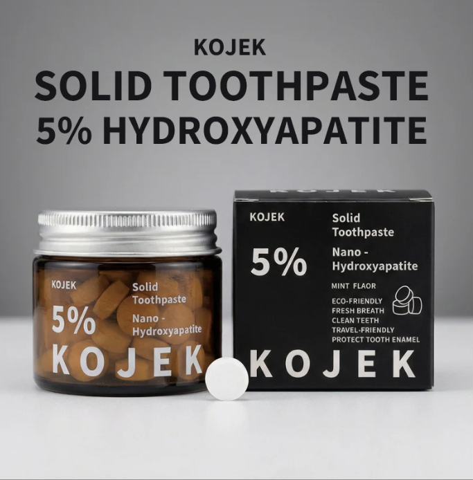 🔥HOT SALE 🔥Hydroxyapatite Toothpaste - Teeth Whitening & Enamel Strengthening - Fluoride-Free Formula