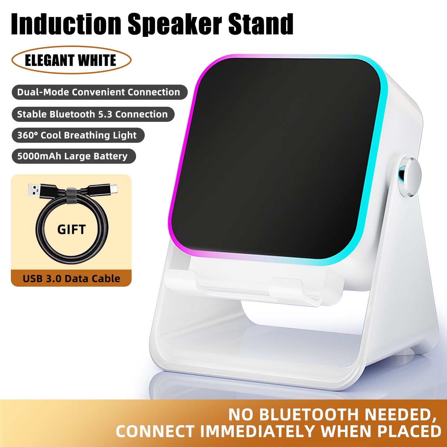 🔥HOT SALE 49% OFF 🔥 5-in-1 Wireless Induction Speaker