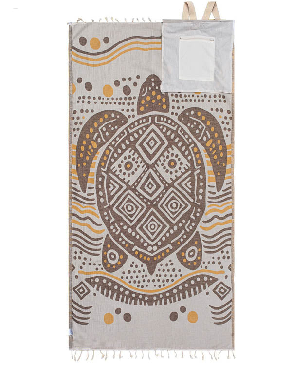 🔥HOT SALE 49% OFF 🔥2-in-1 beach towel bag – converts into a rucksack, with an internal zipped pocket